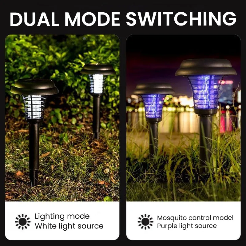 Solar Mosquito Zapper Light