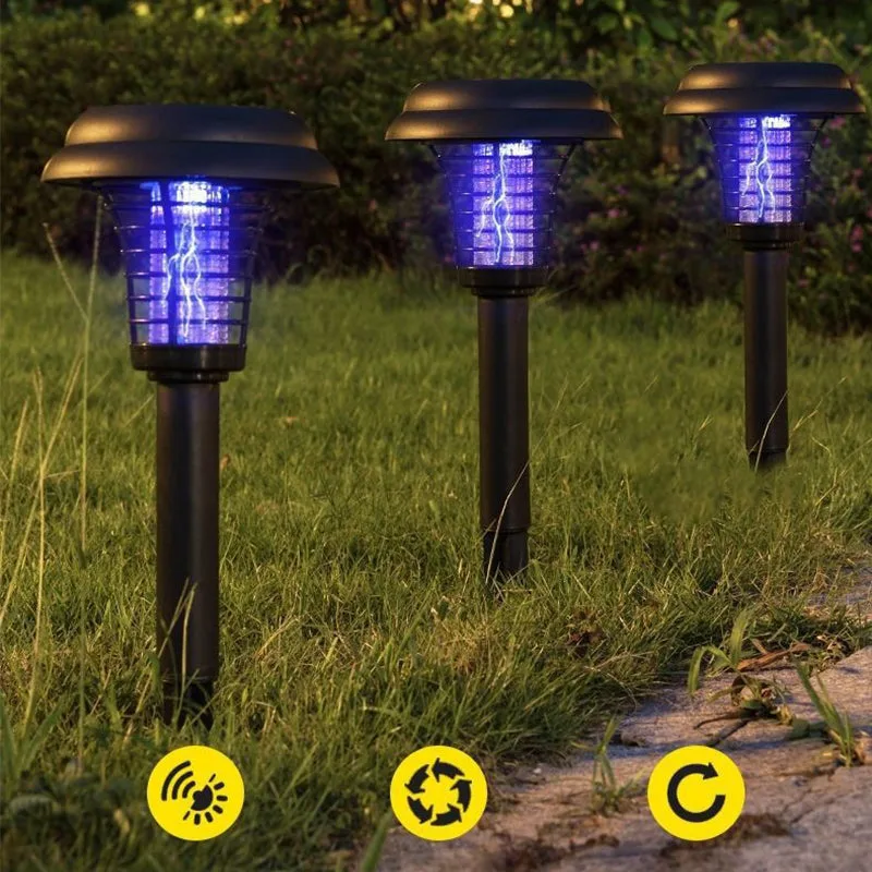 Solar Mosquito Zapper Light