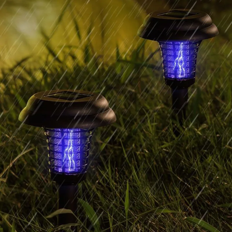 Solar Mosquito Zapper Light