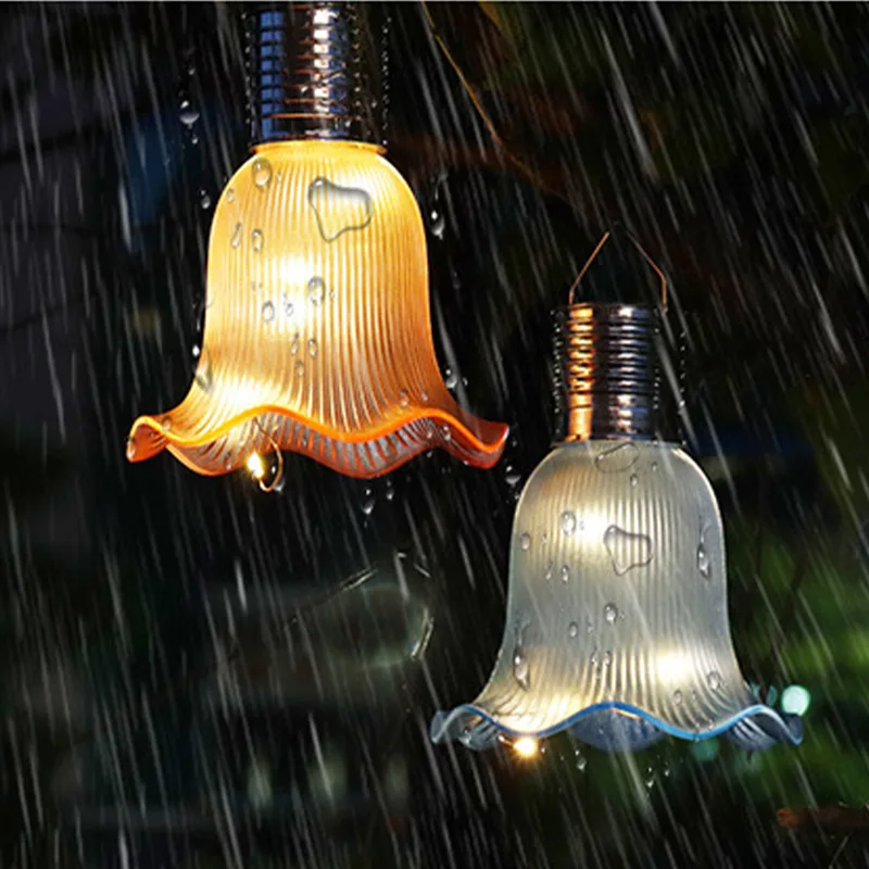 Solar-Powered Ballet Skirt Hanging Light