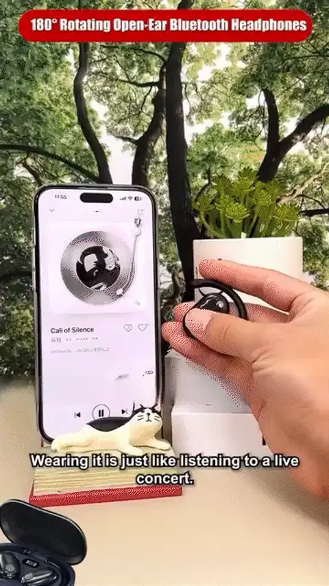 Sporty Hanging Ear Bluetooth Earphones