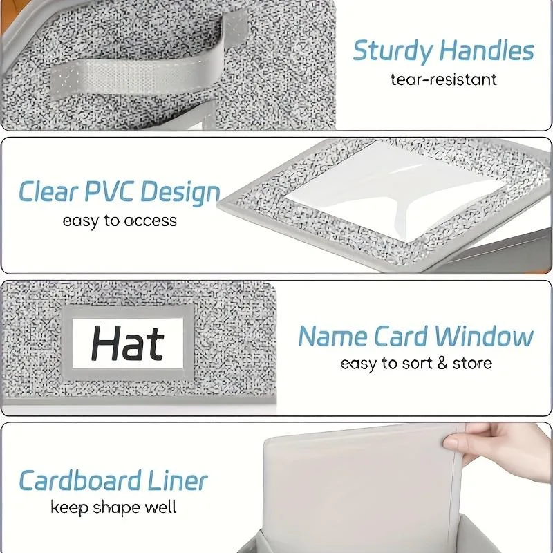 Stackable Baseball Cap Boxes