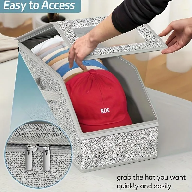 Stackable Baseball Cap Boxes