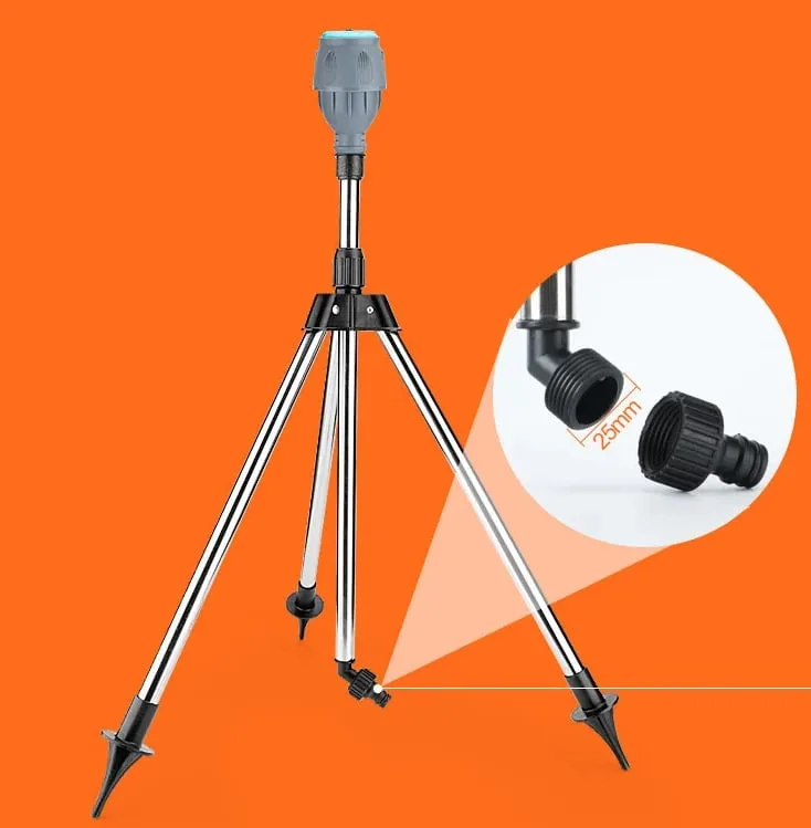 Stainless Steel Rotary Tripod Sprinkler