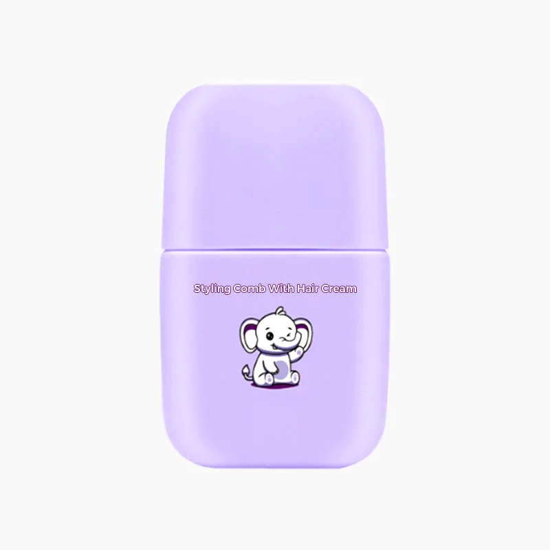 Styling Comb With Hair Cream