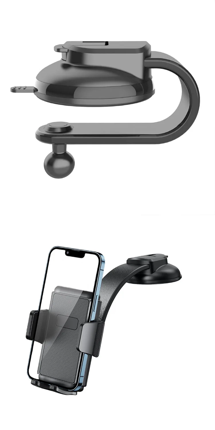 Suction Cup Car Phone Holder with Flexible Arm