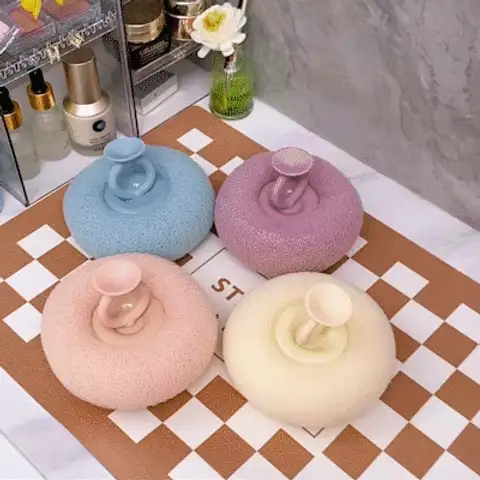 Super Soft Sunflower Suction Cup Bath Ball