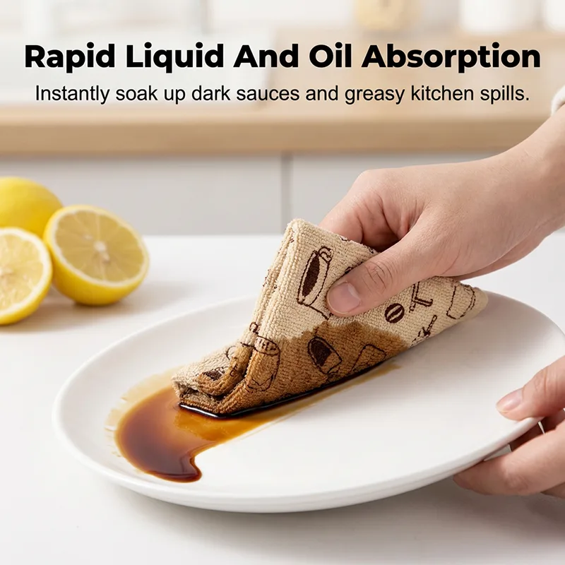 Tear-Off Cleaning Wipes for Wet & Dry Use