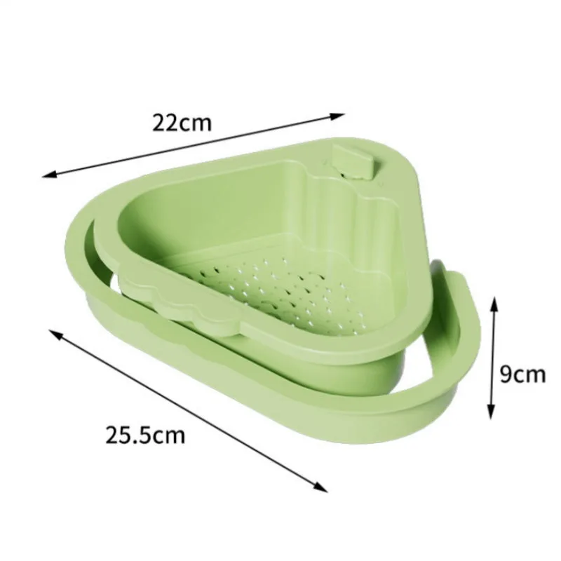 Triangular Sink Drain Basket for Kitchen