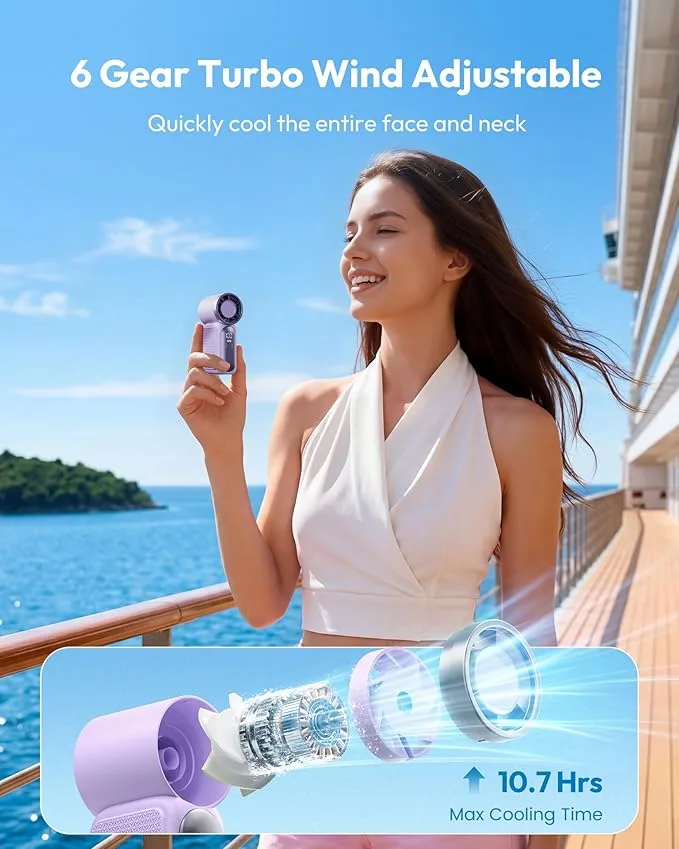 Turbo Handheld Fan