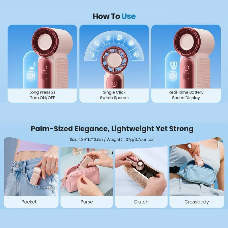 Turbo Handheld Fan