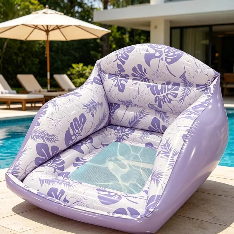 U-Shaped Inflatable Pool Float