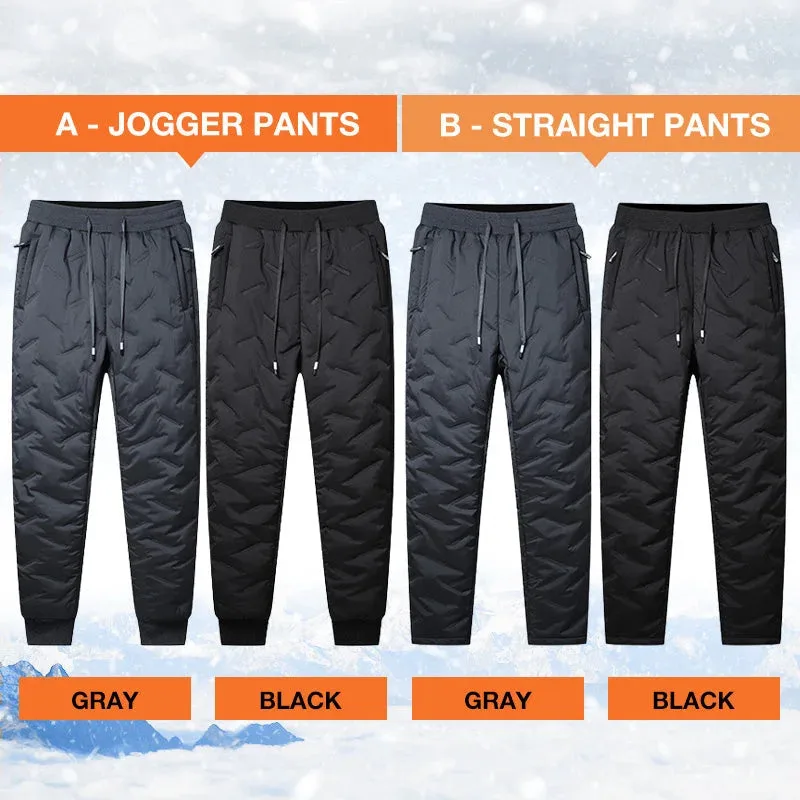Unisex Warm-Lined Jogging Pants
