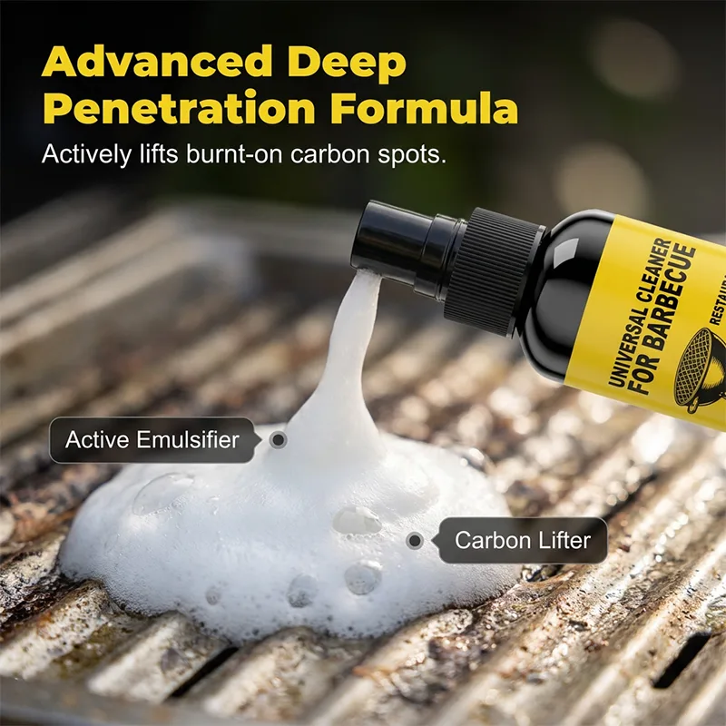 Universal BBQ Cleaner for Greasy Grills