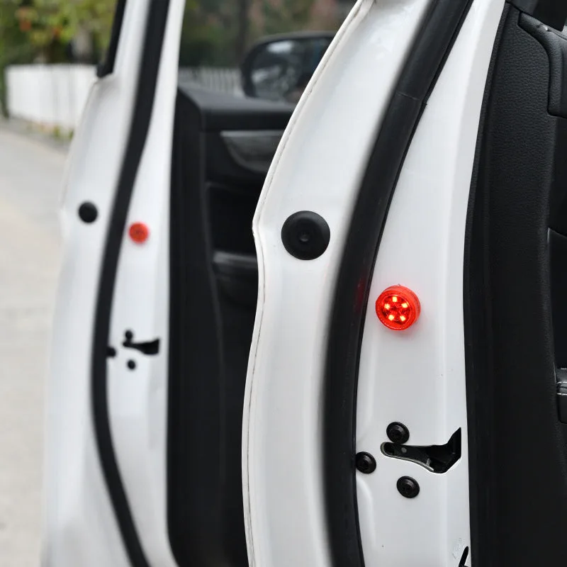 Universal Car Door LED Warning Magnetic Sensor Flashing Lights