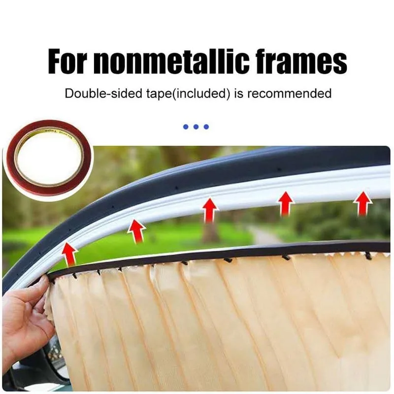 Universal Fit Magnetic Car Side Window Privacy Sunshade
