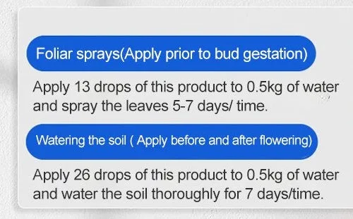 Universal nutrient solution for flowering potted plants