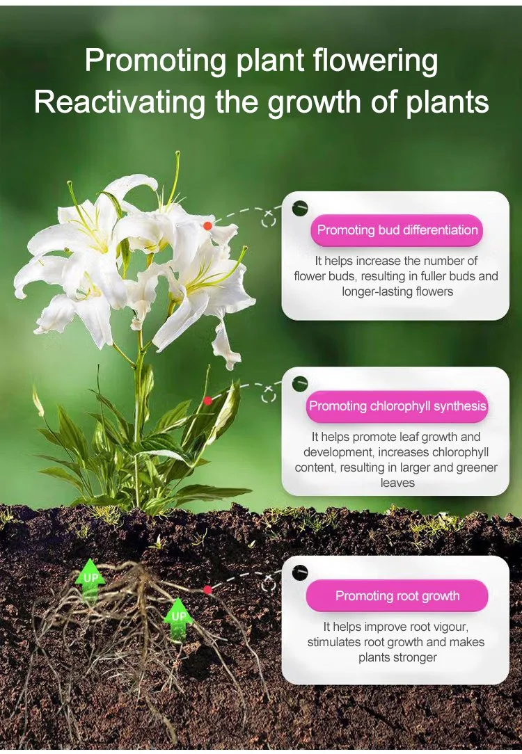 Universal nutrient solution for flowering potted plants