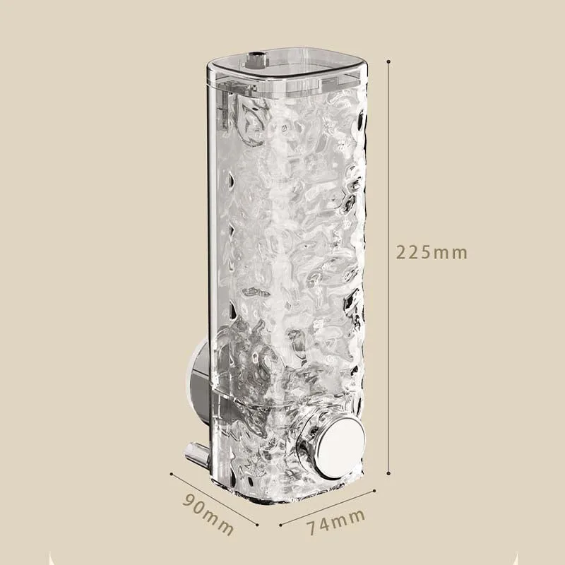 Universal Wall Mounted Suction Cup Shampoo Dispenser