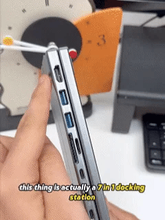 USB-C Docking Station Laptop Stand with 4K HDMI