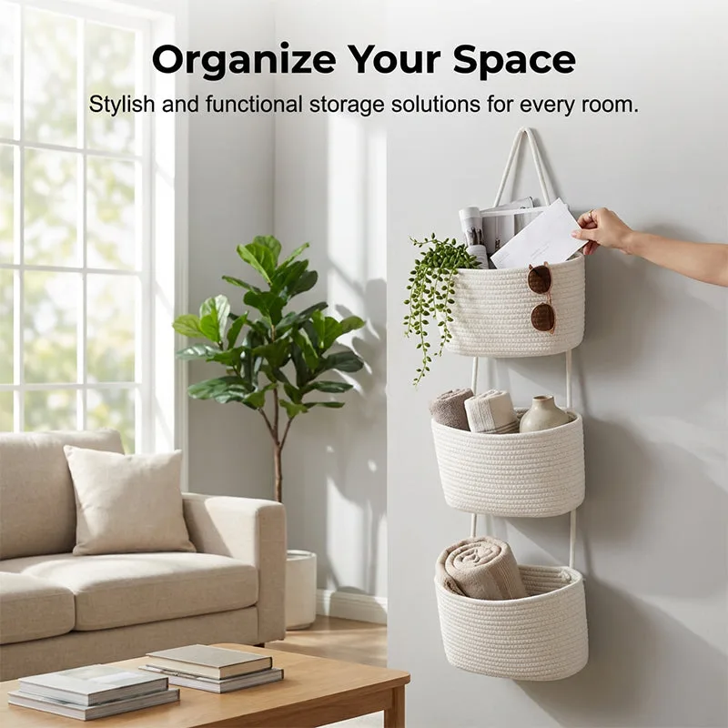 Wall-Hanging Storage Organizer
