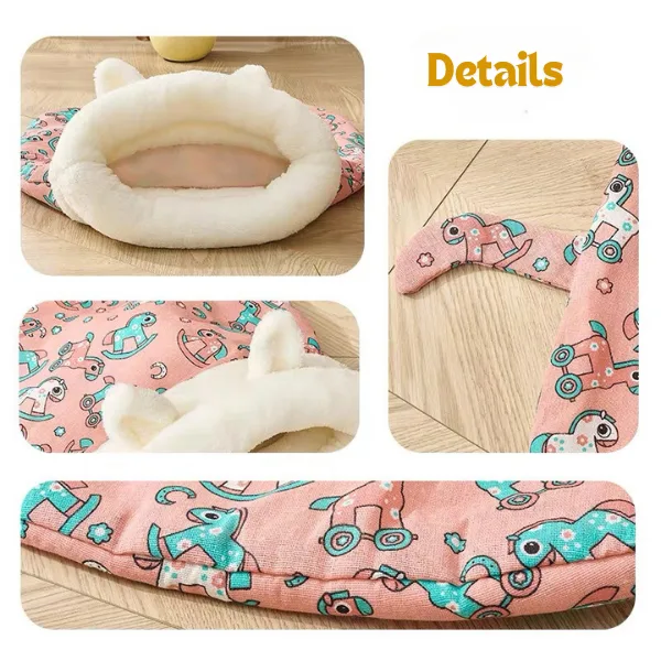 Warm Plush Thick Cat Bed