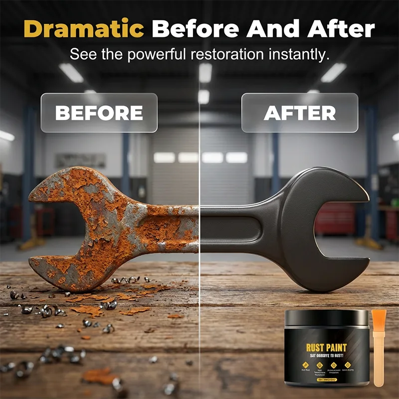 Water-Based Metallic Paint Rust Converter