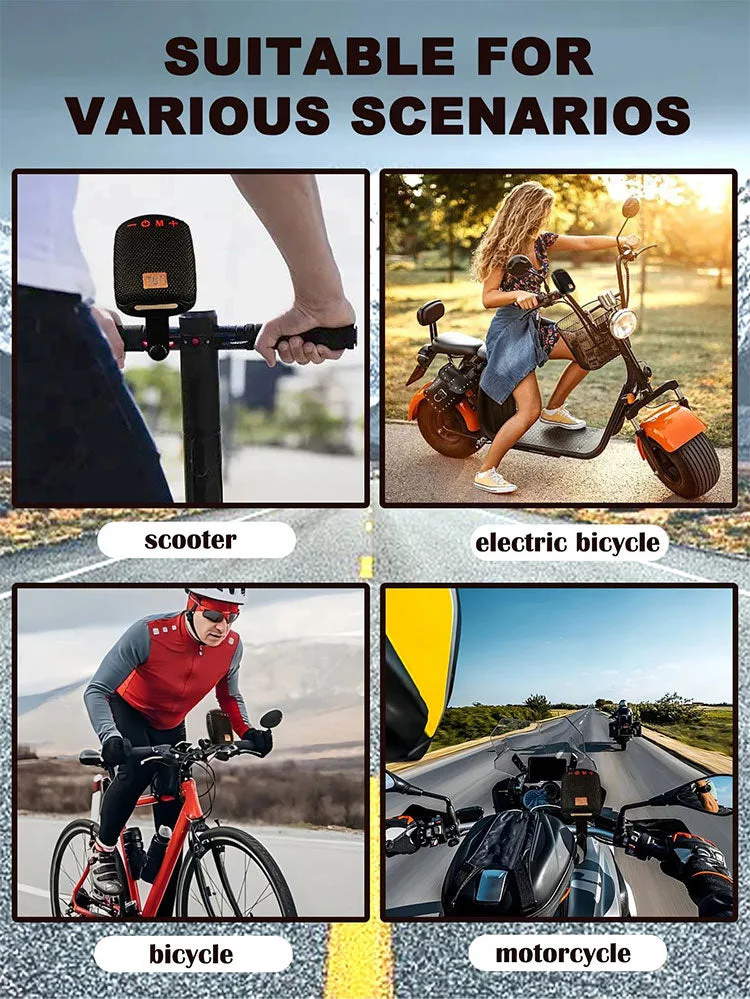 Waterproof Bicycle Bluetooth Speaker with Mounting Bracket