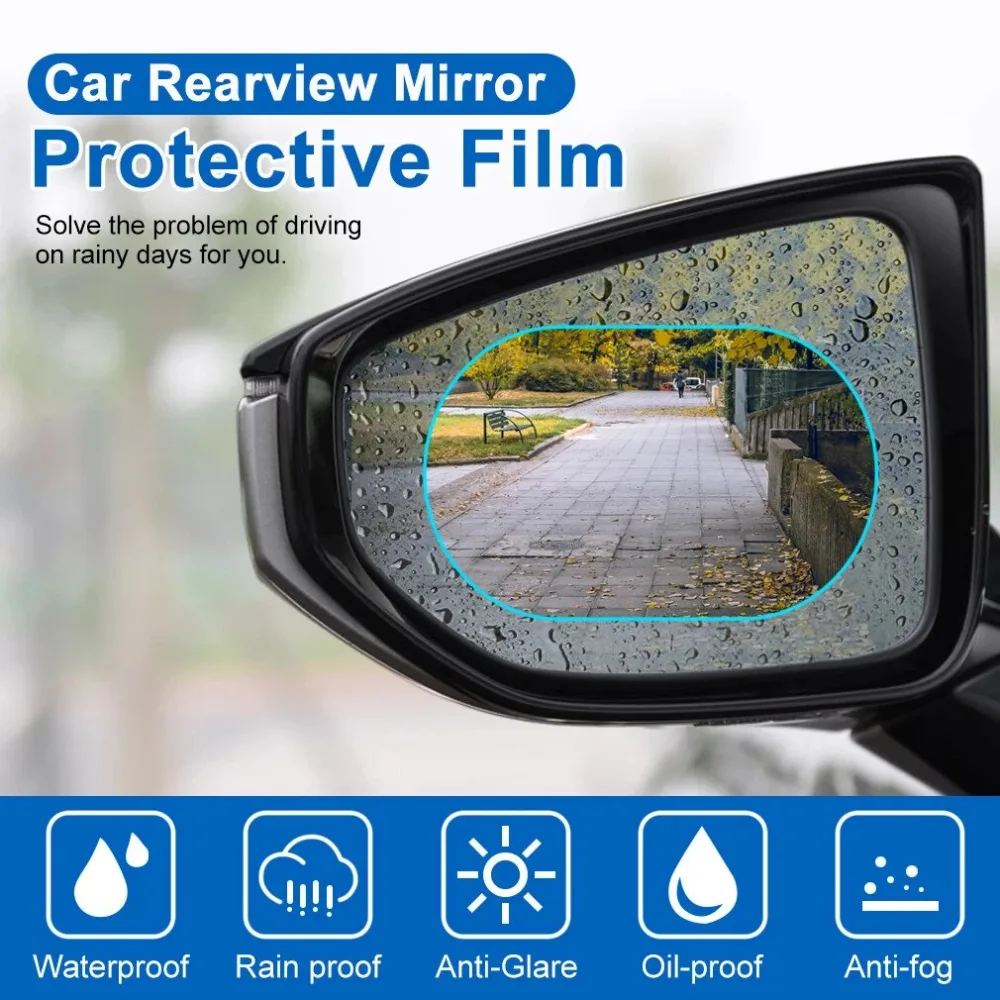 Waterproof Film For Car Rear View Mirror