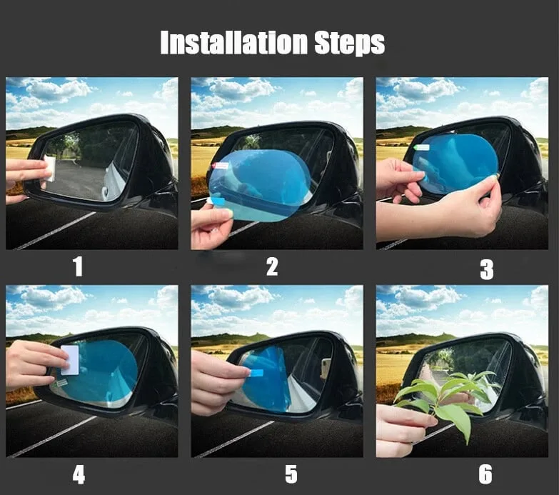 Waterproof Film For Car Rear View Mirror