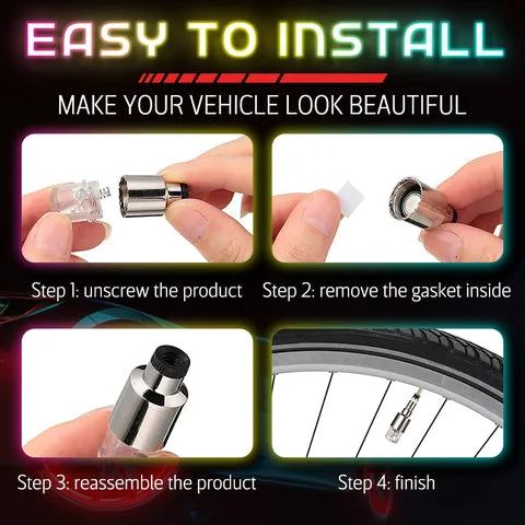 Waterproof LED Wheel Lights