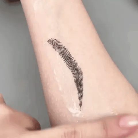 Waterproof Microblading Effect Eyebrow Stamp Kit