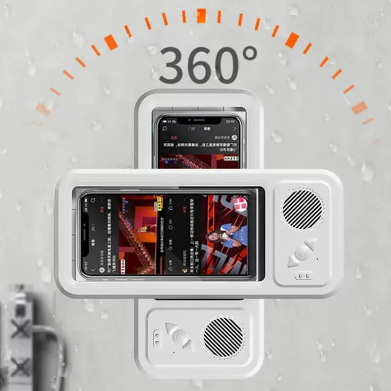 Waterproof Phone Case with Bluetooth Speaker