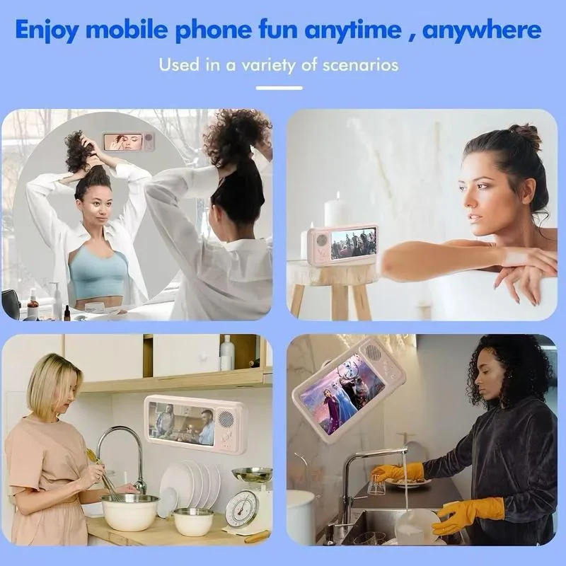 Waterproof Phone Case with Bluetooth Speaker