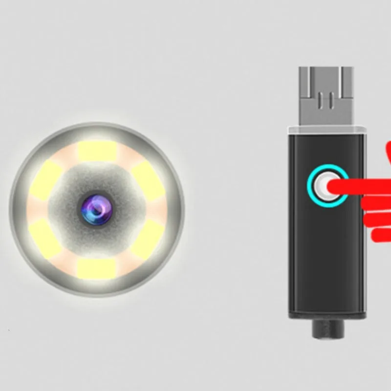 Waterproof USB Endoscope Camera with LED