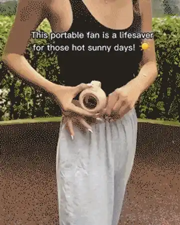 Whirlwind Clip Waist Neck Fan