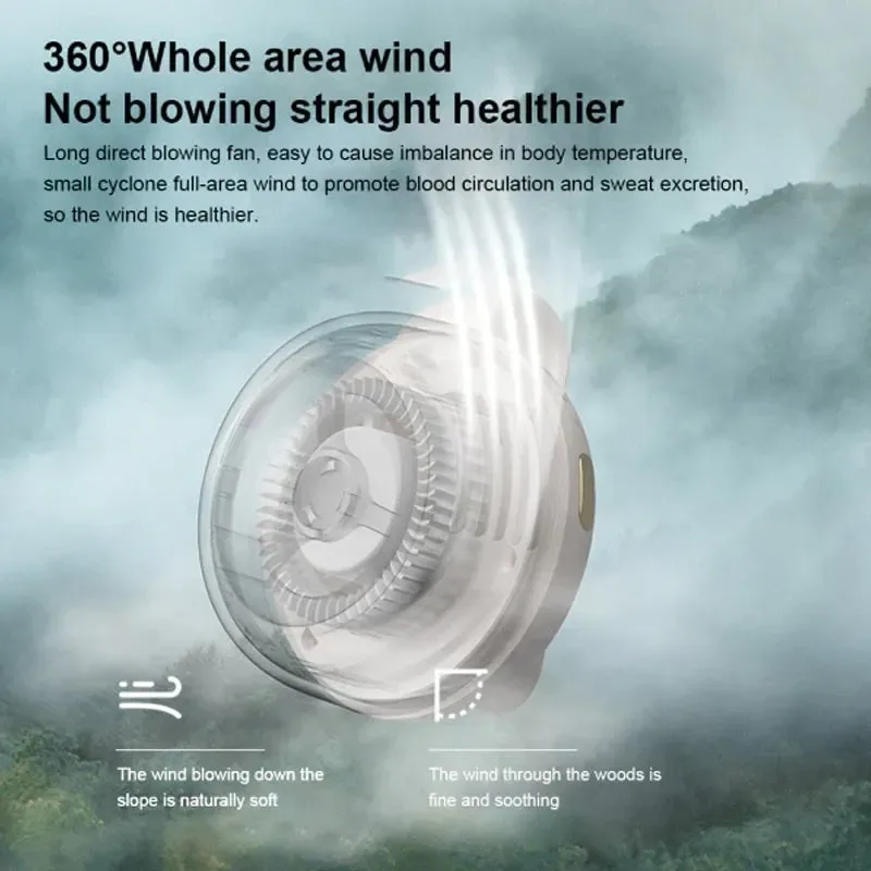 Whirlwind Clip Waist Neck Fan