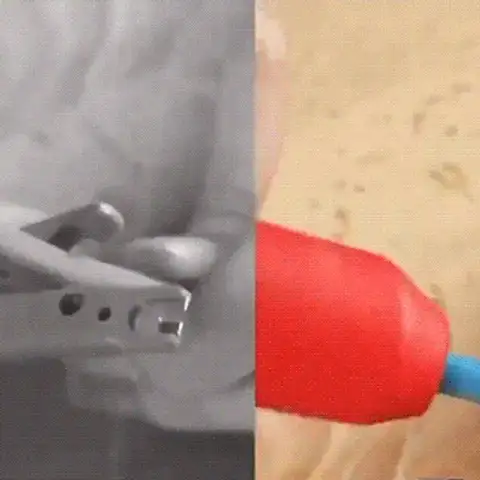 Wire Stripper with Curved Handle