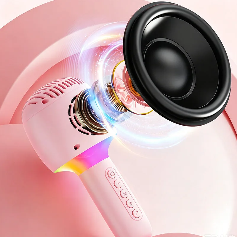 Wireless All-in-One Karaoke Microphone Speaker