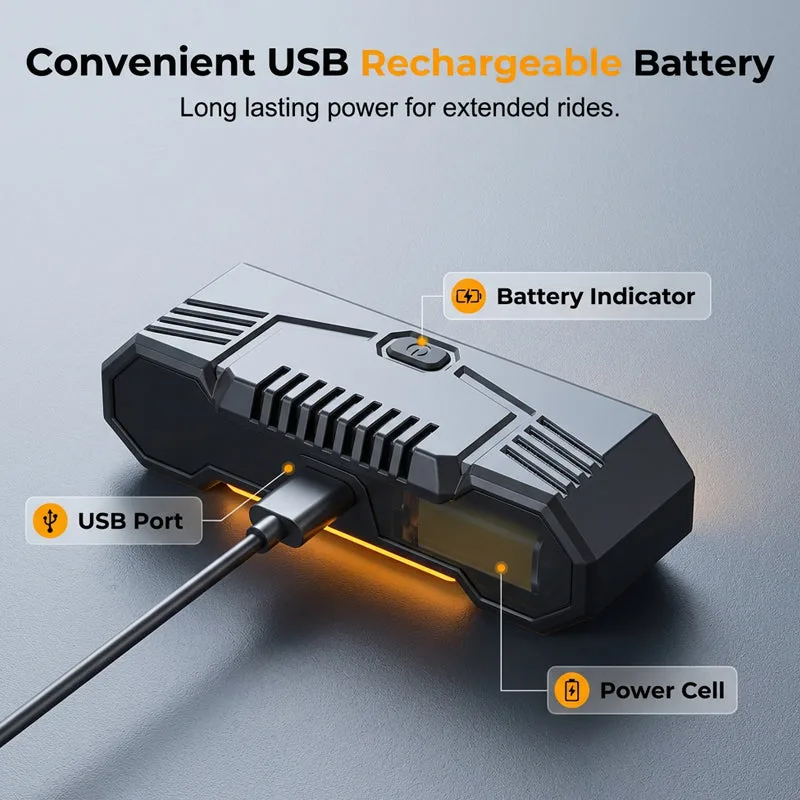 Wireless Bike Turn Signal Light