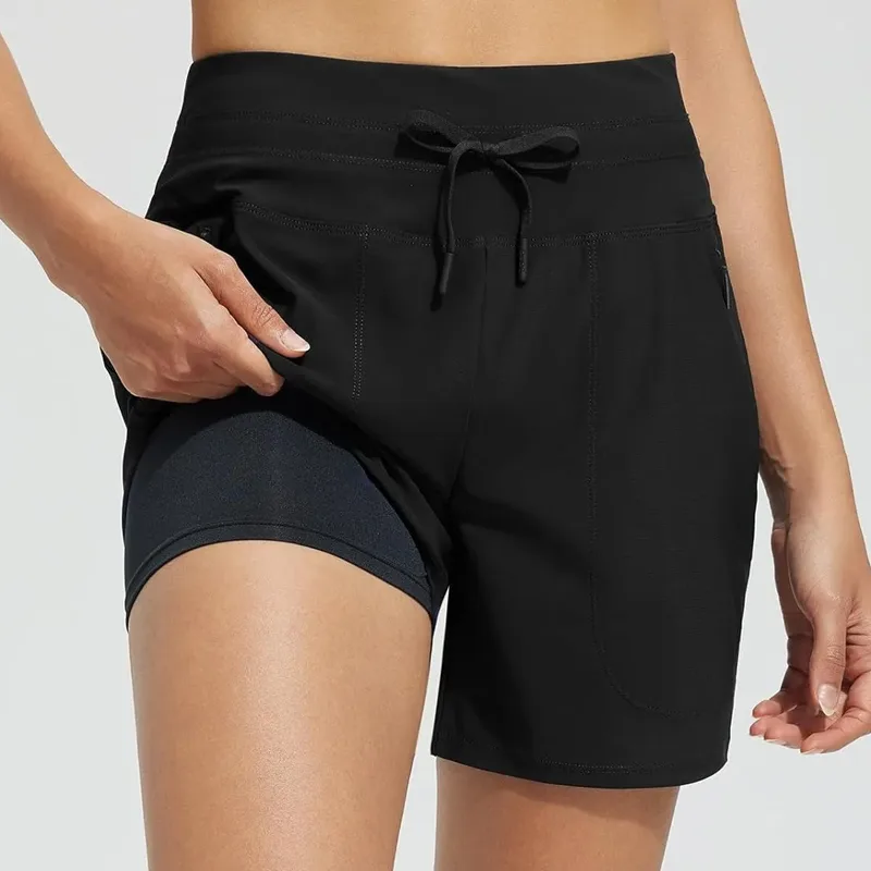 Women’s Athletic Shorts with Pockets