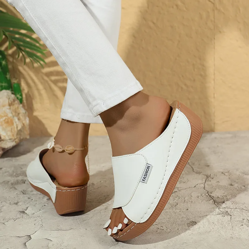 Women’s Casual Wedge Slide Sandals
