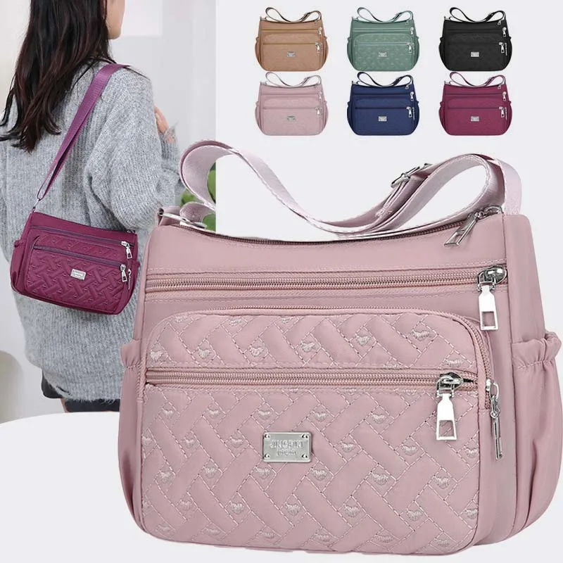 Women's Fashion Lightweight Waterproof Crossbody Bag