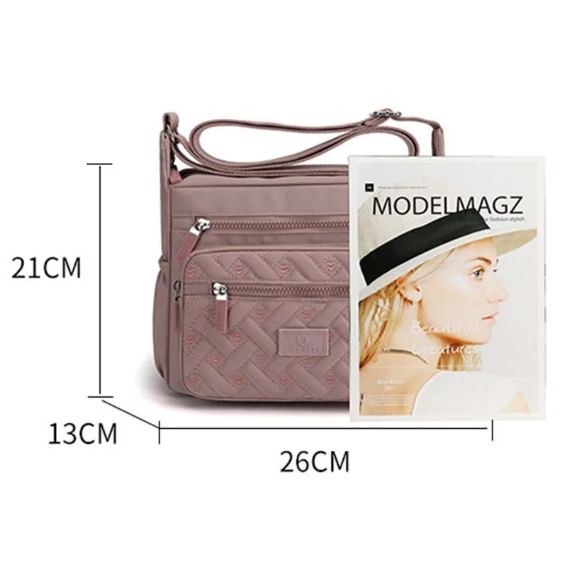 Women's Fashion Lightweight Waterproof Crossbody Bag
