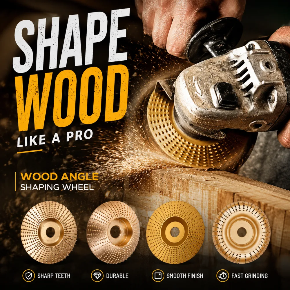 Wood Angle Shaping Wheel