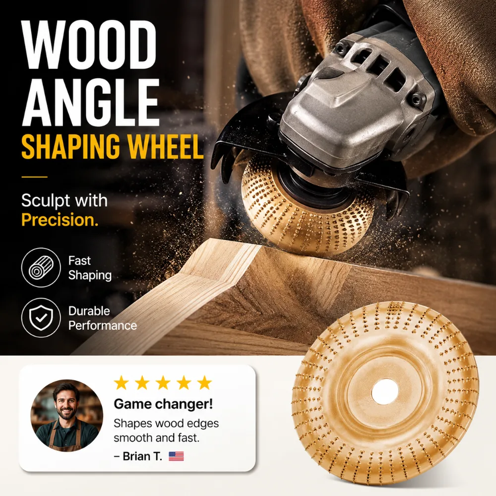 Wood Angle Shaping Wheel