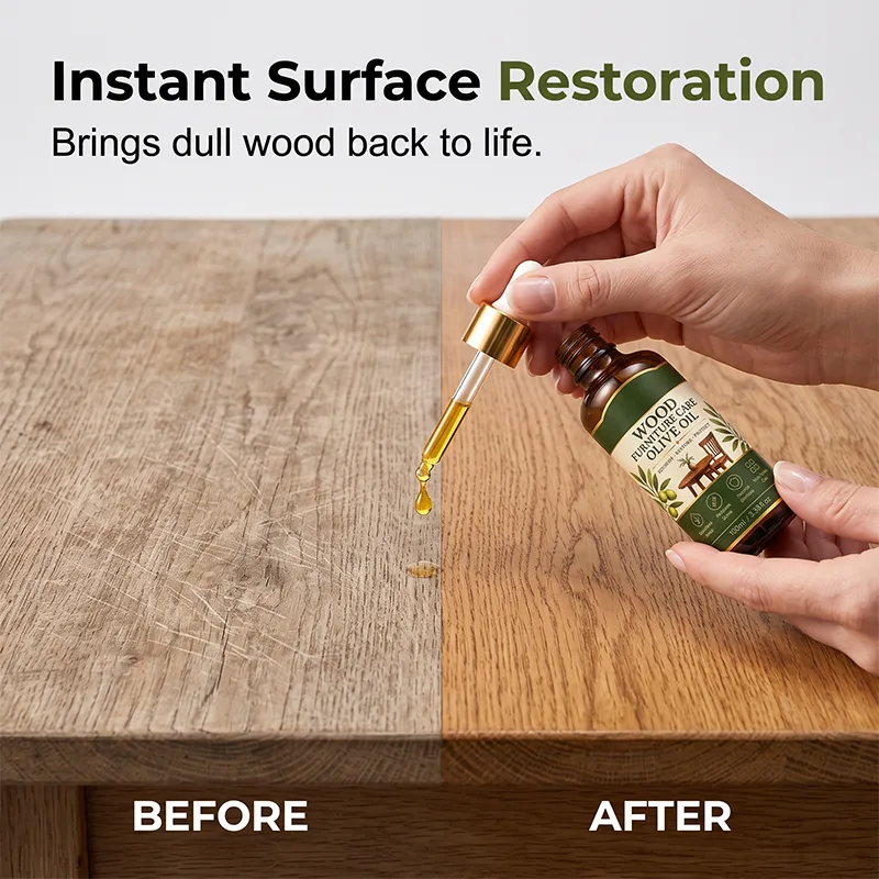 Wood Furniture Care Oil with Olive Oil