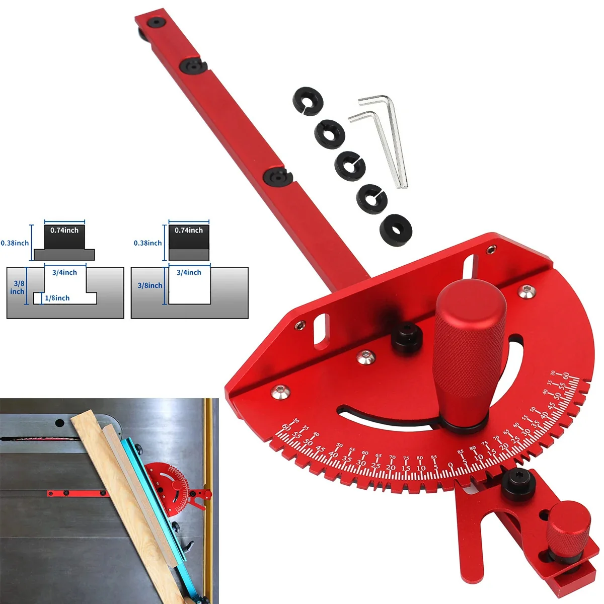 ⚙️ LIMITED-TIME 50% OFF! ✨Table Saw Jig - Image 11