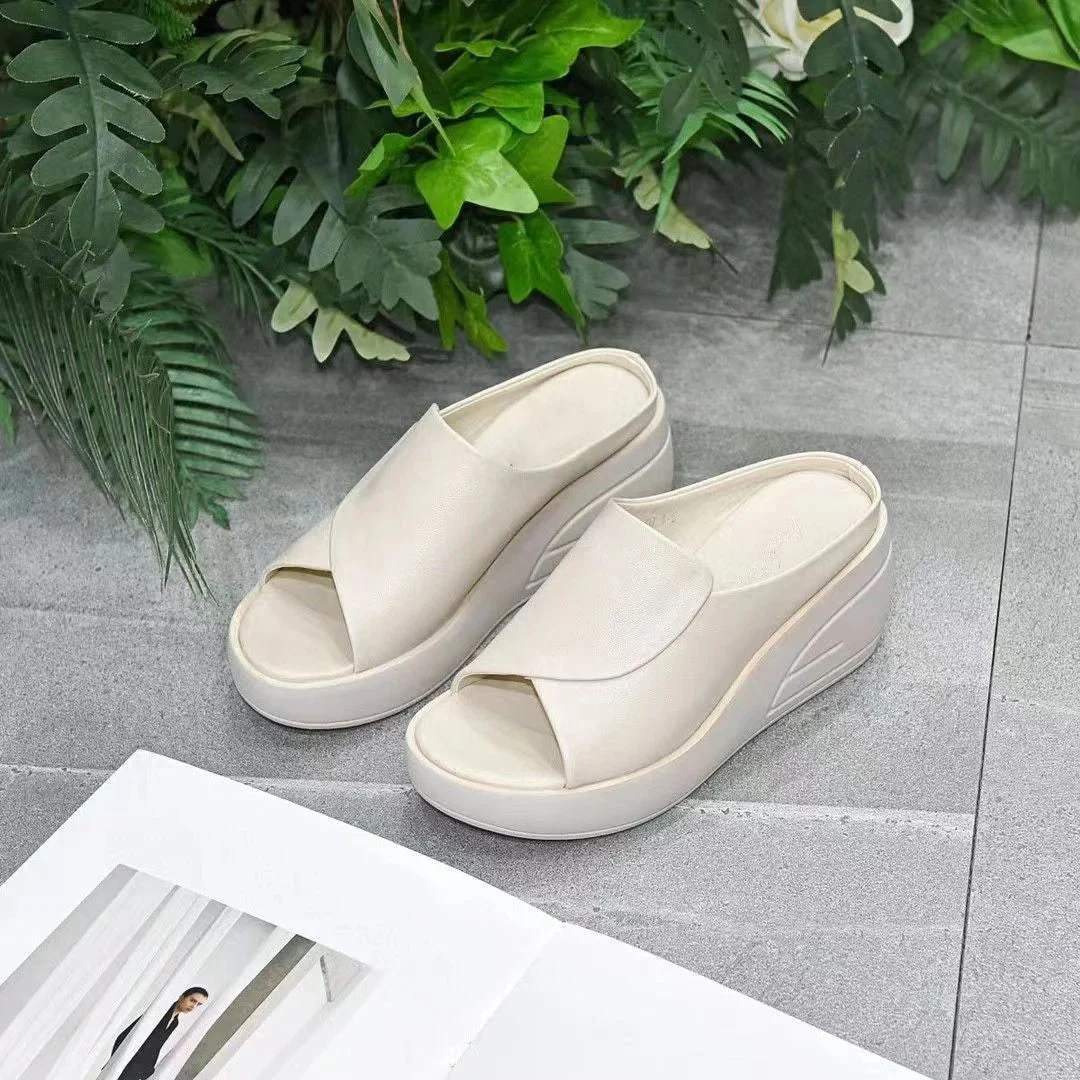 👡 50% OFF NOW! ✨ Elevation 5.5 cm Inclined Heel Sandals – Comfortable Lift, Stylish Design & Perfect for Daily Wear 🌸 - Image 4