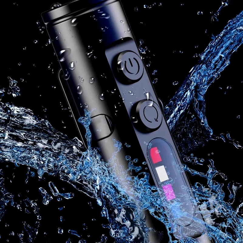 🔋✨ Rechargeable Magnetic Mini Keychain Flashlight! Palm-sized ×500 lumens of strong light ✨ - Image 4